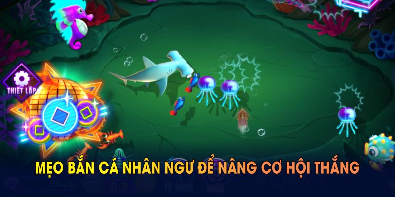 Áp dụng mẹo bắn cá nhân ngư để nâng cơ hội thắng